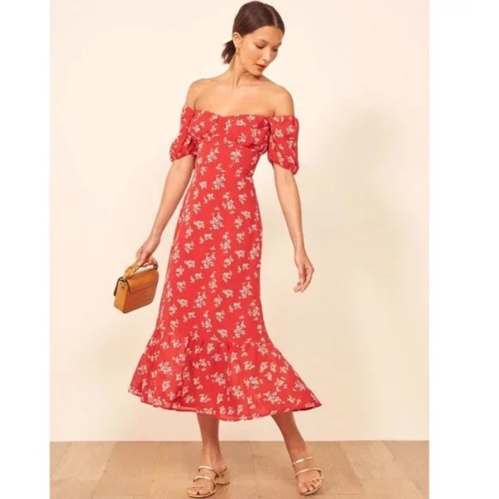 Reformation Hannah dress in color Summer, size 2 *NWT*